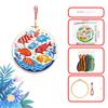 Mona Lisa Punto de Cruz Real Árbol de la Vida y Animales Caricatura Lindo Casual Decoración para Sala de Estar Bordado de Hilo Hecho a Mano
