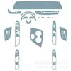 Adequado para Tela de Controle Central Cadillac Iq Aoge Película Interna de Câmbio Modificação de Carro Transparente Tpu Filme de Hidrogel Proteção