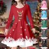 Venda por atacado direto da fábrica de roupas infantis primavera e verão, novo vestido de meninas estilo europeu e americano, vestido estampado de manga curta, vestido de saia infantil