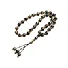 Pulsera de cuentas de oración de Arabia Saudita de 12*14 mm, pulsera con baño de estrellas y luna, pulsera de cuentas Zan, pulsera de Oriente Medio, accesorio para la mano