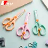 Tesoura de Aço Inoxidável para Papel Doméstico, Tesoura de Escritório, Tesoura Cartoon, Ferramentas Manuais DIY, Tesoura Infantil
