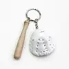 Llavero Colgante Mini Béisbol Transfronterizo Accesorios Deportivos Casuales Softbol Béisbol Pequeños Accesorios Fabricante de Manualidades