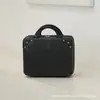 Maleta de Maquiagem em Estoque para Mulheres, Mala Pequena Portátil, Bolsa de Armazenamento para Viagem, Mala Pequena de Couro para Mulheres 14 polegadas Mala para Venda por Atacado