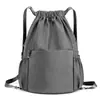 Mochila de entrenamiento de fútbol y baloncesto, personalizable con logo, bolsa con cordón deportiva y de fitness para actividades
