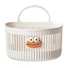 Cesta Colgante Pequeña Multifuncional Baño Baño Basura Toalla Cesta de Almacenamiento Cocina Dormitorio Mesita de Noche Cesta Colgante de Pared