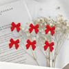 Accesorios para Uñas con Moño de Cinta Texturizada Transfronterizo, Pajaritas Tridimensionales Decoraciones de Uñas Usables, Piezas de Accesorios Hechos a Mano para DIY