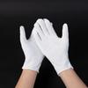 Suministro Directo de Fábrica guantes blancos algodón engrosado guantes de trabajo guantes de algodón blanco comercio exterior al por mayor guantes de etiqueta literary and play