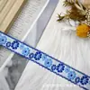 Encaje serrado de flor pequeña étnico Miao de 2 cm en stock, cinta para ropa de estilo étnico, accesorio de encaje