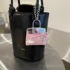 2025 Nueva Bolsa Hecha a Mano de Color Claro Accesorios de Aleación Kt Saturno DIY Llavero Colgante de Bolso de Moda