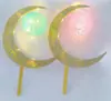 Adornos de decoración de pastel hermosa niña guerrera agua hielo Luna Luna Niña accesorios de decoración de pastel adornos D