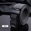 Novo Cinto de Lona de Nylon com Fivela Automática para Homens Uso Externo Superfície Macia Resistente ao Desgaste Treinamento Militar Multiuso Tendência Cinto Simples
