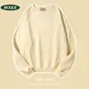 Sudadera de rizo pesado con cuello redondo, 460 g, talla europea, unisex, jersey de color liso, estilo transfronterizo europeo y americano