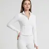 Jaqueta de Yoga Justa com Cintura Marcada e Estampa Espinha de Peixe Conjunto de Calça Legging de Yoga de Cintura Alta Levanta Bumbum Peach Buttocks Emagrecedor