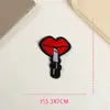 Ventas Directas de Fábrica de Accesorios para Ropa, Parches de Tela para Manualidades, Tela Estilo Academia, Parches con Insignias, Parches Termoadhesivos, Bordado
