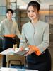 Ropa de trabajo para camarera de hotel del grupo Huabuan, ropa de trabajo para catering chino, casa de té, hot pot, manga larga, ropa de otoño e invierno