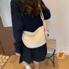Bolso Casual Retro de Gran Capacidad para Mujer 2026 Nuevo Otoño Estilo Coreano Nicho Elegante Simple Bolso de Hombro Cruzado