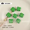 Accesorios para Joyería DIY Lindo Lunares Versátil Cuentas Acrílicas Pendientes de Cuentas Hechos a Mano DIY Cadena para Teléfono Móvil