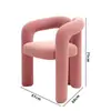 Silla de Lujo Ligero, Salón de Belleza Minimalista Moderno, Tienda de Ropa, Sala de Estar para una Persona, Juego de Mesa y Sillas para Reuniones, Área de Descanso, Sofá de Recepción
