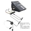 Fone de Ouvido para Atendimento ao Cliente com Microfone com Cancelamento de Ruído, Controle de Áudio de 3,5mm, Fone de Ouvido In-line para Computador, ENC