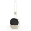 Ventilador Pequeño Casual de Cuello Colgante Recargable por USB con Pantalla Ventilador Pequeño Compacto Portátil Ventilador Eléctrico de Cuello Colgante