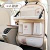 Tablero de Mesa Pequeño para Coche, Bolsa de Almacenamiento para Coche, Impermeable, Resistente a la Suciedad, Resistente al Desgaste, Bolsa de Almacenamiento Plegable Multifuncional para Mesa de Coche