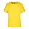 Camiseta de Cor Sólida Gola Redonda Manga Curta Vendas Diretas de Fábrica Secagem Rápida com Logotipo Estampado Camiseta Cultural Roupa de Trabalho Roupa de Corrida de Maratona com Texto Estampado