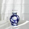 Vestíbulo de Entrada Estilo Chino Sala de Estar Habitación Modelo de Hotel Adornos de Jarrón de Porcelana Azul y Blanca Decoración Suave Adornos de Cerámica Porcelana Azul y Blanca