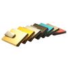 Portatarjetas de aluminio tarjetero estuche para tarjetas de visita protección RFID estuche para tarjetas logotipo impreso de fibra de carbono