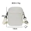 Bolsa de Hombro Pequeña Estilo Bosque para Niño, Bolso de Hombro Único Ins de Moda, Mochila Pequeña Deportiva Casual para Hombre, Bolso Bandolera Nuevo Simple para Mujer
