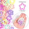 Acrílico Colorido Hueco Agujero Grande Estrella de Cinco Puntas Agujero de Flor Colgante Colgante DIY Pulsera Accesorios de Joyería Venta al Por Mayor