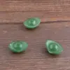 Esmalte de imitación jade de imitación accesorios de joyería colgante de calabaza cuentas de calabaza lirio semilla de loto de loto collar pulsera diy venta al por mayor