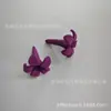 Accesorios de cuentas de flor de trompeta de arcilla suave de colores hechos a mano, flor de campana, flor de plumeria, componentes de joyería hechos a mano mini DIY simulados