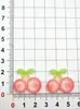 Resina Transparente Desenho Animado de Frutas Charms para Sapatos Acessórios DIY Brinquedos de Comida Acessórios de Cabelo Decorações para Capa de Celular Pequenos Pingentes
