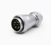 Enchufe de aviación impermeable Weipu WF40-5, 9, 15, 26, 31 pines TE+Z IP67
