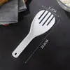 Cuchara para arroz de tamaño grande, grado comercial, antiadherente, para servir arroz, cuchara para arroz de plástico, adecuada para ollas arroceras y comedores, al por mayor