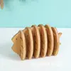 Esterilla Aislante Térmico de Animales de Bambú Creativa Impermeable a Prueba de Aceite Antideslizante Esterilla Aislante Térmico Esterilla para Tazones Cocina Hogar Anti-quemaduras Esterilla para Sartenes Posavasos