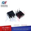 Acoplador Fotoelétrico 4N25 El4N25 Pacote Plug-in Direto Dip-6 Acoplador Óptico Cristal Saída Transistor