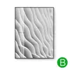 Pintura Decorativa Sala de Estar Estilo Nórdico Pasillo Simple Moderno Abstracto Colgante Dormitorio Fondo de Sofá Mural Estereoscópico