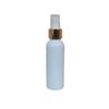 Botella spray de 100 ml PET regadera pequeña portátil para viaje sub-embotellado alcohol agua desinfectante plástico sub-embotellado aluminio