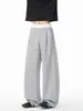 Colección Otoño 2026: Pantalón de Chándal de Contraste de Color Bloqueado sin Sombra con Puntada de Contraste Cuchillo Curvo M-5XL HK261026-Especial P35