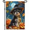 Tapiz de Fondo de Halloween Transfronterizo Hecho a Medida para Decoración de Ambiente de Fiesta de Festival al Aire Libre Banner de Tela Colgante 3X5