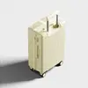 Maleta de Viaje para Mujer, Maleta de Viaje de Gran Capacidad para Hombre, Maleta de Trolley de Aspecto Vintage de Alta Gama con Ruedas Universales, Maleta con Candado de Contraseña, Maleta de Mano de 20 pulgadas