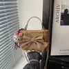 Bolso Cruzado Retro de Lunares y Corazón para Niña Bolso de Hombro Moda Niñas Bolso de Cadena Nuevo Bolso Cubo Pequeño para Niñas