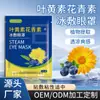 Máscara de Gelo Descartável com Luteína e Antocianinas, Patches de Gelo de Verão, Máscara de Gelo Descartável de Hidrogel