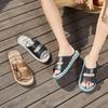 Ventas Directas de Fábrica Zapatillas de Moda para Hombre para Exterior Antideslizantes de Suela Blanda Talla Grande Eva para Baño en Casa Verano para Hombre
