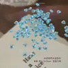 Arte de Uñas con Circonita Azul Océano, Conjunto Mixto de Mini Gota de Agua Azul Lago Transparente Hielo Deslumbrante para Uñas Portátiles