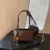2026 Nuevo Bolso de Mano Estilo Artístico Retro Bolso de Hombro Bolso de Moda Minimalista Simple para Mujer Bolso de Hombro