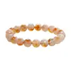 Pulseira de Cristal Amarelo Leite com Pingente de Torre para Mulheres, Novo Estilo Chinês, Joia de Pulseira com Design Fresco e de Nicho de Alta Qualidade, Presente para Namorada
