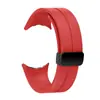 Adequado para Google Pixel Watch2 Pulseira com Fivela Dobrável Magnética Google123 Relógio 41mm Pulseira de Silicone