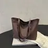 Bolsa de Alta Calidad para Mujer 2025 Verano Nuevo de Moda Celebridad de Internet Bolso Tote Estudiante Universitario Clase Bolso de Hombro Único Axila Gran Capacidad